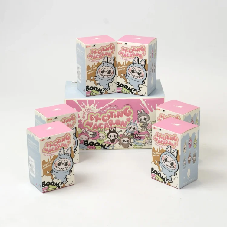 Labubu The Monster Exciting Macarons Vinyl Face Sealed Case Blind Box